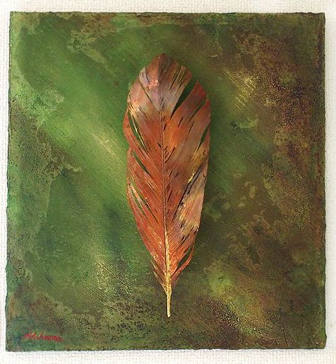 琥珀の羽根_正面